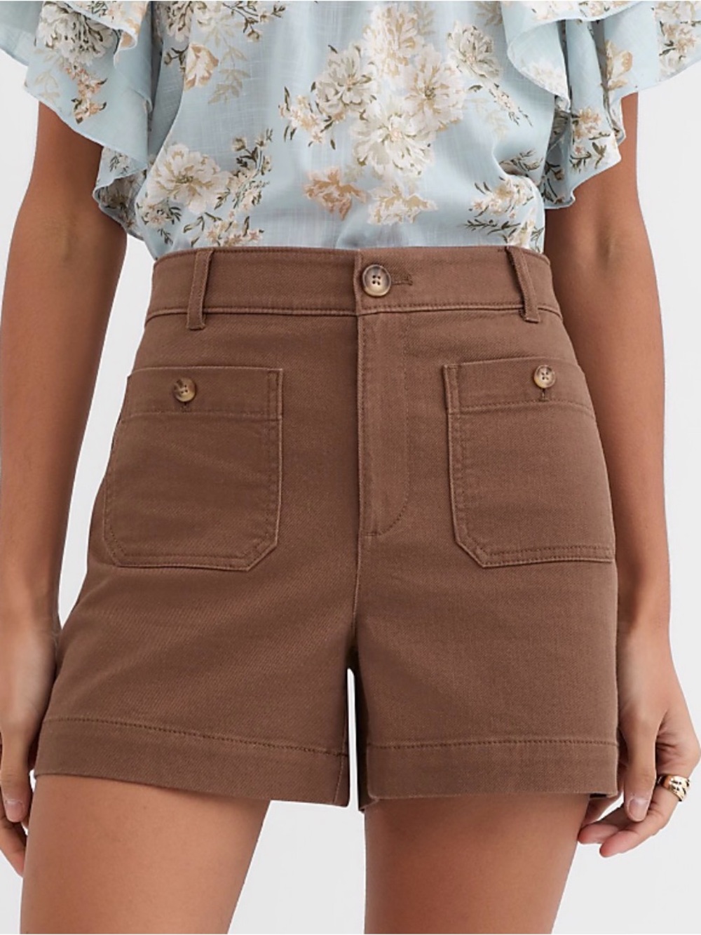 NWT LOFT Palmer Shorts | Cocoa Bliss | Size 10